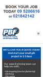 Mobile Screenshot of pbf.co.nz