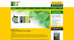 Desktop Screenshot of pbf.org.za